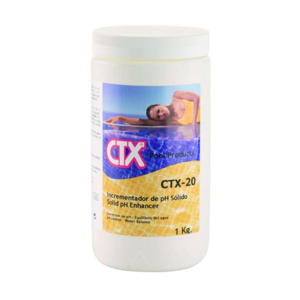 Incrementador de pH granulado CTX-20 Envase 1000g