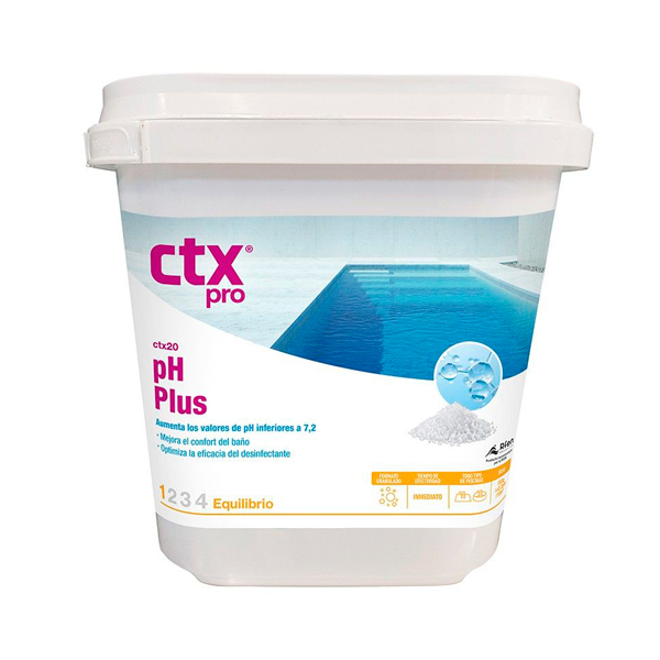 Incrementador de pH granulado CTX-20 Envase 5kg